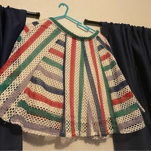 Crocheted skirt